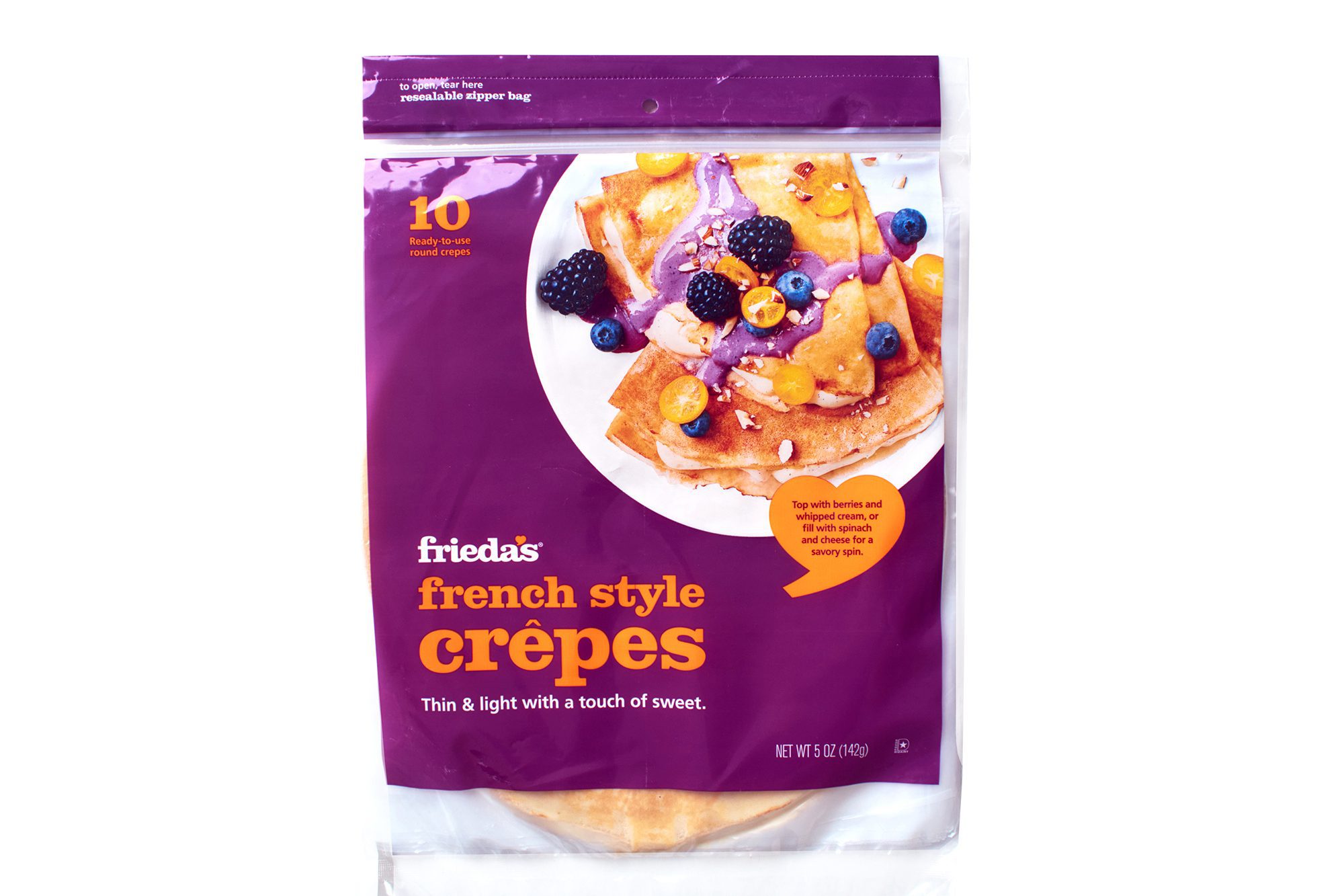 Frieda’s French Style Crêpes Menu Image